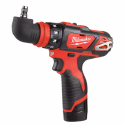 Milwaukee M12 BDDXKIT-202C 1,2 kg Noir, Rouge