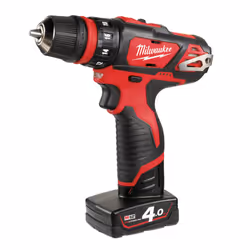 Milwaukee M12 BDDXKIT-202C 1,2 kg Noir, Rouge