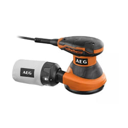 AEG EX 125 ED SET Ponceuse à feuille abrasive 24000 OPM Orange, Argent 300 W