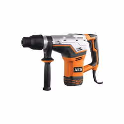 Présentation : Perforateur burineur électrique AEG SDSMAX 1100W 7.5 Joules KH 5 G avec un carter en magnésium pour une résist ...
