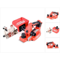 Milwaukee - M18 bp - 0 18 v Rabot sans fil Solo - sans Accessoires, ni Batteries, ni Chargeur ( 4933451113 )