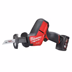 Milwaukee M12 CHZ-602X, Noir, Rouge, 1,59 cm, 93,9 dB, 82,9 dB, Batterie, Lithium-Ion (Li-Ion)