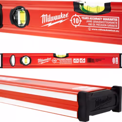 Niveau à bulle fin 40 cm Produit original d'une entreprise renommée Milwaukee ® Longueur : 40 cm Quantité : 1 pièce . Numéro ...