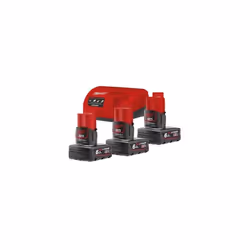 Le kit M12 NRG-402 comprend 2 batteries M12 B4. un chargeur C12 C. ◉ Détails : Tension des batteries : 12 V ◉ Nombre de batte ...
