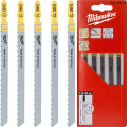 Lames de scie 150/5/2,5 mm dents inversées 5 pièces. (1)