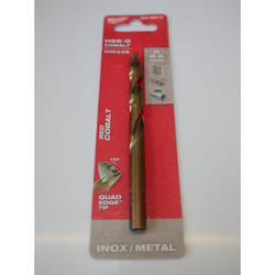 Blister de 1 meche foret hss-g cobalt pour metal ø 8.5X117mm Milwaukee