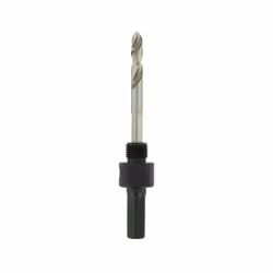 Présentation : Arbre Fixtec pour scie cloche AEG Hex 9mm 4932367422 , convient aux scies cloches de diamètre allant de 14 à 3 ...