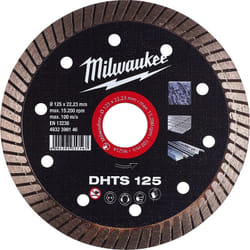 Milwaukee - Disques Diamant dhts 125 mm - rapide et précise sur granit, grès, marbre et céramique