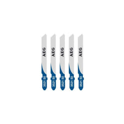 AEG - Pack de 5 lames scie sauteuse 55mm métal T118A