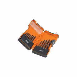 Présentation : Coffret power set 19 forêts AEG HSS-R métal 4932352241, une conception robuste et de haute qualité, spirale "T ...