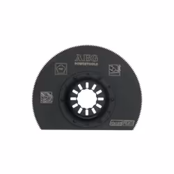 Présentation : La lame multitool AEG 88mm bi-métal chasse de coupe 4932430319 permet une coupe plongeante dans du bois solide ...