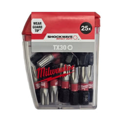 Milwaukee - 4932430886 Embouts TX30 25mm - Boite de 25