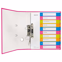 Leitz 12430000 intercalaire de classement Onglet avec index numérique Polypropylène (PP) Multicolore