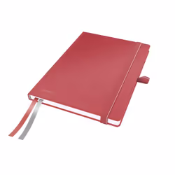 Leitz Complete Notebook, Rouge, A5, 80 feuilles, 96 g/m², Papier quadrillé