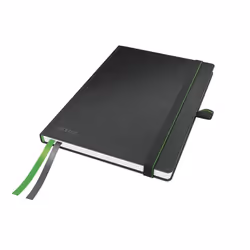 Leitz Complete Notebook, Noir, A5, 80 feuilles, 96 g/m², Papier quadrillé