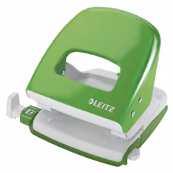 Leitz NeXXt Series Metal Office Hole Punch, 30 feuilles, Vert, Métal, 8 cm, 5,5 mm, 380 g