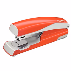 Leitz NeXXt 5502, 30 feuilles, Rouge, Argent, 100x P3 24/6, 140x P3 26/6, Métal, Plastique, 80 g/m², Haut