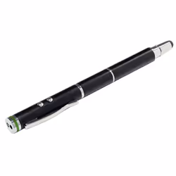 Leitz Stylet 4 en 1 Complete, Universel, Toutes marques, Noir, Laiton, Silicone, LR41, 40 g