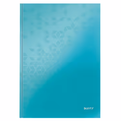 Leitz 46261051, Motif, Bleu, A4, 80 feuilles, 90 g/m², Couverture rigide