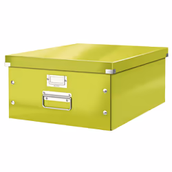 Leitz Boîte de rangement Click & Store, Panneau dur, Vert, A3, 1 tiroir(s), Enveloppe, Chemise, Dossier, lettre, Note, Papier ...