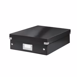 Leitz 60580095, Polypropylène (PP), Noir, Enveloppe, lettre, Note, Papier, Image, 880 g, 280 x 370 x 100 mm