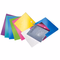 Leitz WOW, 250 feuilles, Couleurs assorties, Polypropylène (PP), A4, 250 mm, 330 mm