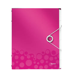 Leitz WOW Polypropylène (PP) Métallique, Rose