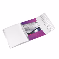 Leitz WOW Polypropylène (PP) Métallique, Violet