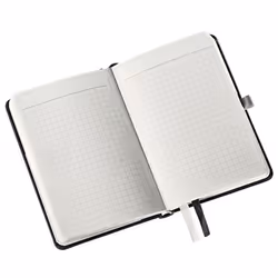 Leitz 44910094 bloc-notes A6 80 feuilles Noir
