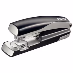 Leitz NeXXt 5562, 30 feuilles, Noir, Argent, 100x P3 24/6, 140x P3 26/6, Métal, Plastique, Haut, Intégré