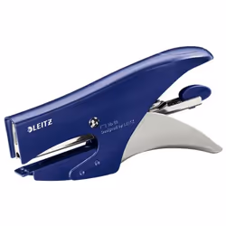 Leitz 55640069, 15 feuilles, Bleu, Acier inoxydable, P2 No. 10, Métal, 80 g/m², 4,85 cm