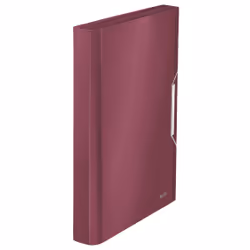 Leitz Classeur ménager Style, 250 feuilles, Rouge, Polypropylène (PP), A4, 254 mm, 330 mm