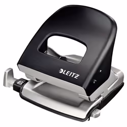 Leitz NeXXt 5006, 30 feuilles, Noir, Argent, Métal, 8 cm, A4, A5, A6, Folio, US-Quart, 8 x 8 x 8 cm, 107 mm