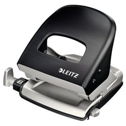 Leitz NeXXt 5006 perforateur papier 30 feuilles Noir, Argent