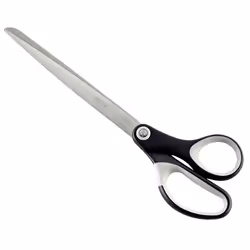 Leitz 54186095, Adulte, Découpe droite, Unique, Noir, Acier inoxydable, Acier inoxydable, Ciseaux d'office