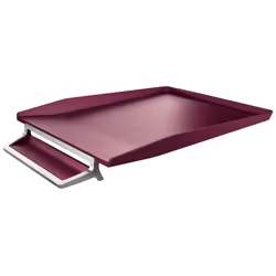 Leitz 52560028, Synthétique ABS, Métal, Rouge, A4, lettre, 245 mm, 367 mm