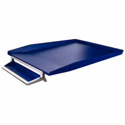 Leitz 52560069, Synthétique ABS, Métal, Bleu, A4, lettre, 245 mm, 367 mm
