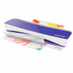 Leitz iLAM Laminator Home A4 Laminoir à chaud Violet, Blanc