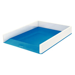 Leitz WOW Polystyrène Bleu, Métallique