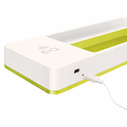 Leitz WOW Support de bureau Polystyrène Vert, Métallique