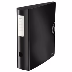 Leitz 10471095, A4, Rangement, Polymousse, Noir, 500 feuilles, 8,2 cm