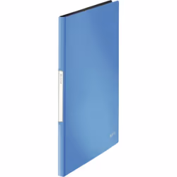Porte vues - Leitz - Solid - 20 compartiments - 40 vues - A4 - Bleu