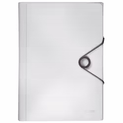 Leitz 45791001, A4, Polypropylène (PP), Blanc, 250 feuilles, 80 g/m², Elastique