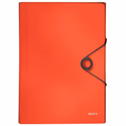 Leitz 45791020, Porte-documents, A4, Polypropylène (PP), Rouge, 250 feuilles, 254 mm