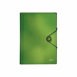Leitz Solid - Trieur - 6 compartiments - 6 positions - A4 - pour 250 feuilles - à onglets - vert