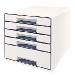 Leitz 52142001, Polystyrène, Blanc, A4, 5 tiroir(s), 270 mm, 363 mm