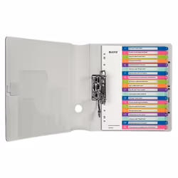 Esselte 1245-00-00 Onglet avec index numérique Polypropylène (PP) Multicolore