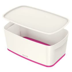 Esselte 5229-10-23 Compartiment de rangement Rectangulaire Acrylonitrile-Butadiène-Styrène (ABS) Rose, Blanc
