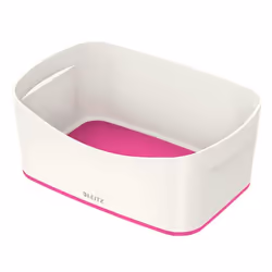 Esselte 5257-10-23, Compartiment de rangement, Rose, Blanc, Rectangulaire, Acrylonitrile-Butadiène-Styrène (ABS), Monochromat ...