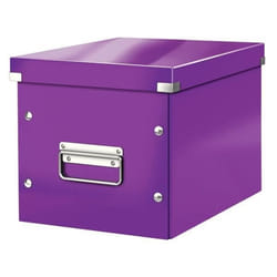 LEITZ Click & Store Cube - Boîte de rangement - M - Violet